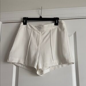 TCEC Women's High Waist Cream Shorts NWT